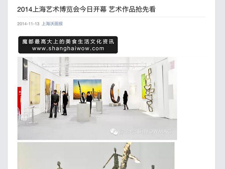 Shanghai Art Fair (China) 2014
