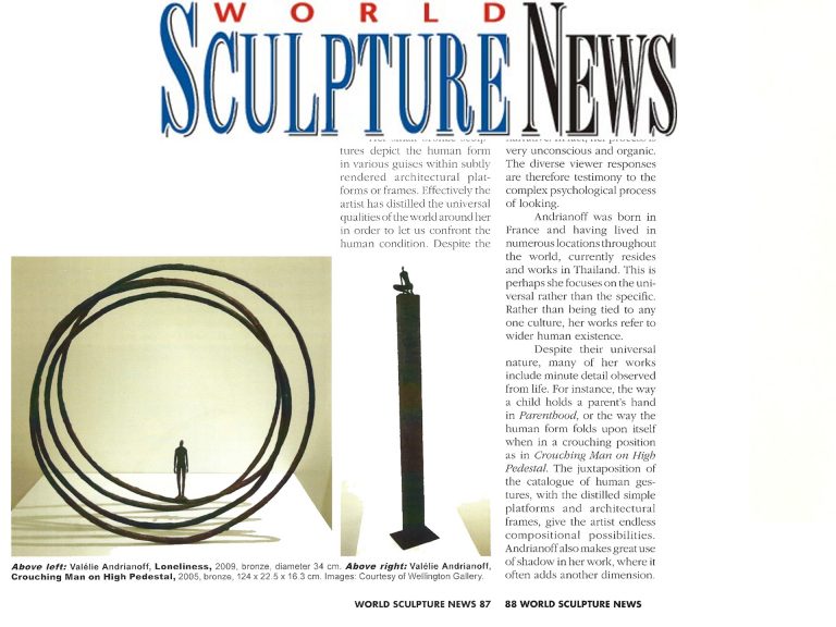 World Sculpture News (International) Autumn 2009