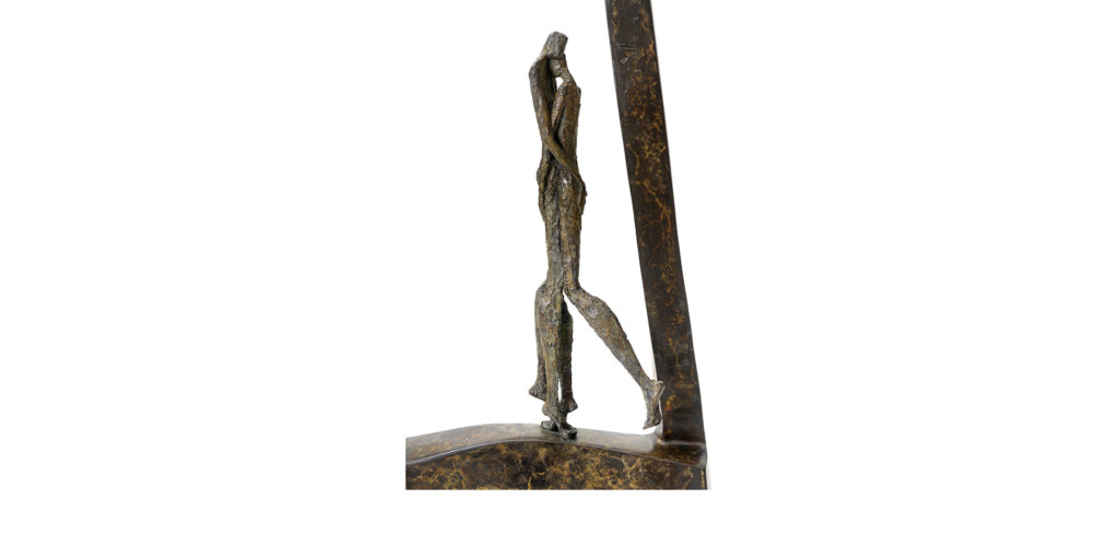 Tango by French sculptor Val - Valérie Goutard - with Sculptureval