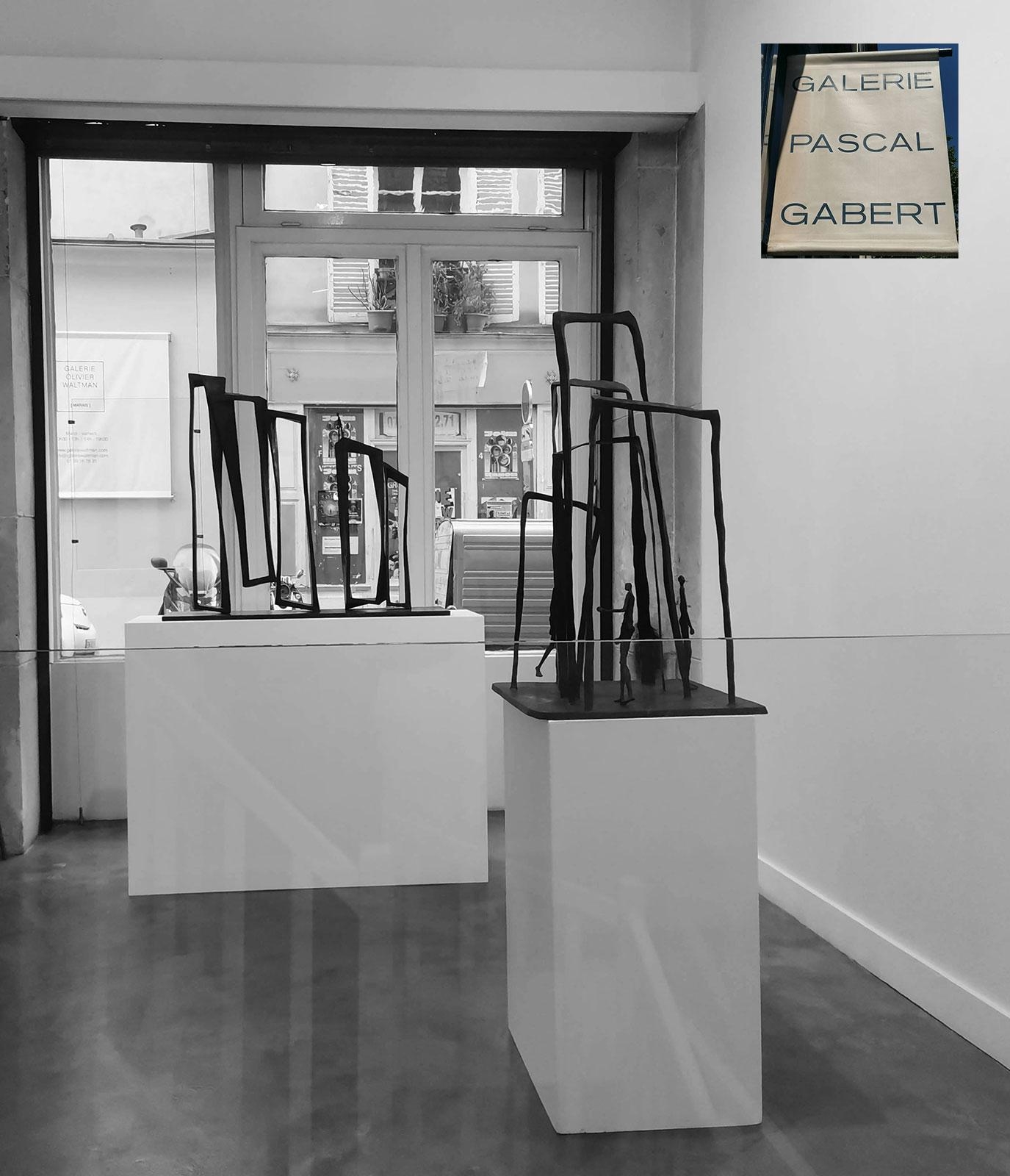 “Inéquilibre” à la Galerie Pascal Gabert en Mars 2022