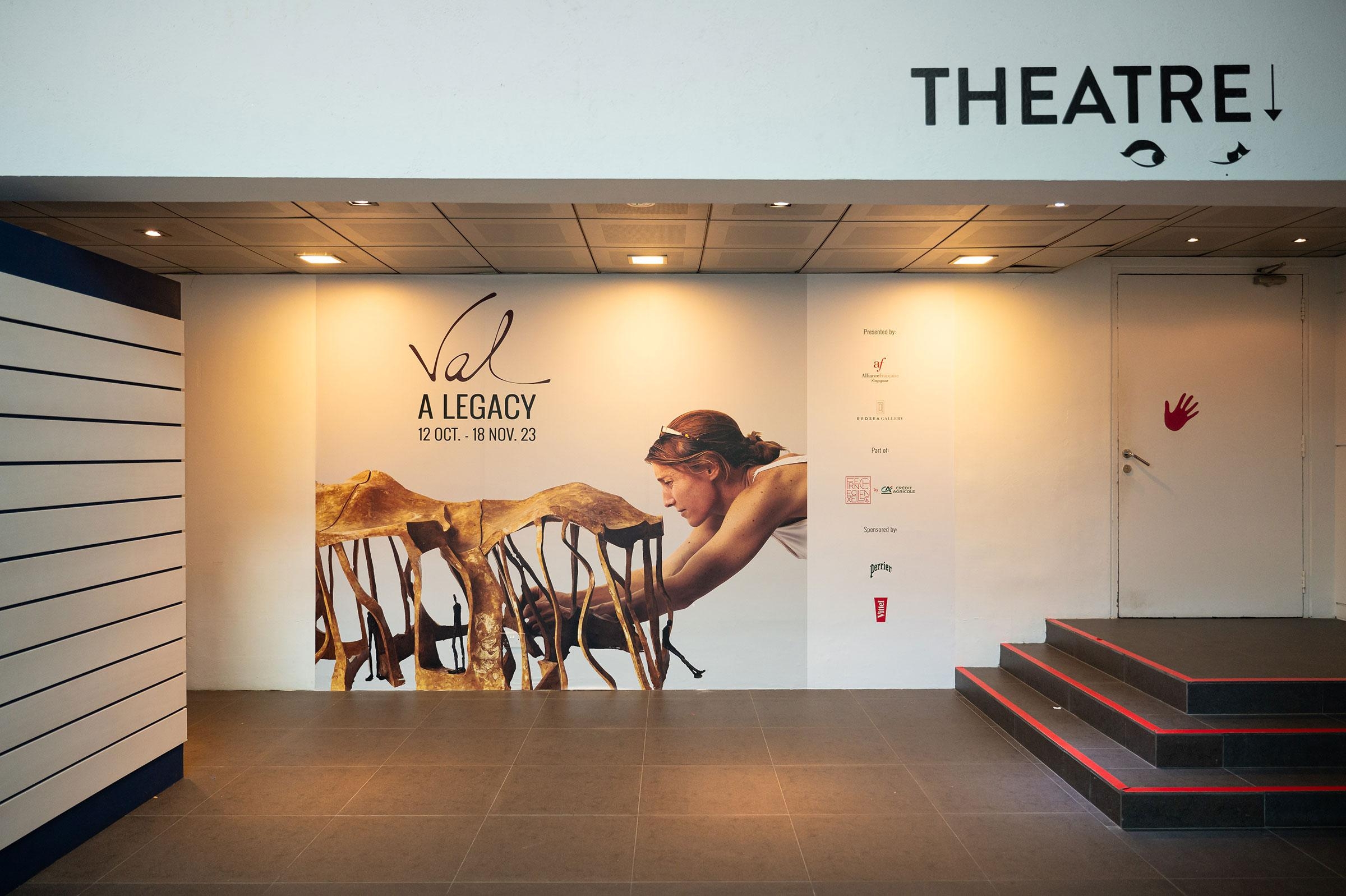 Val, a legacy at Alliance Française de Singapour &amp; REDSEA Gallery in 2023
