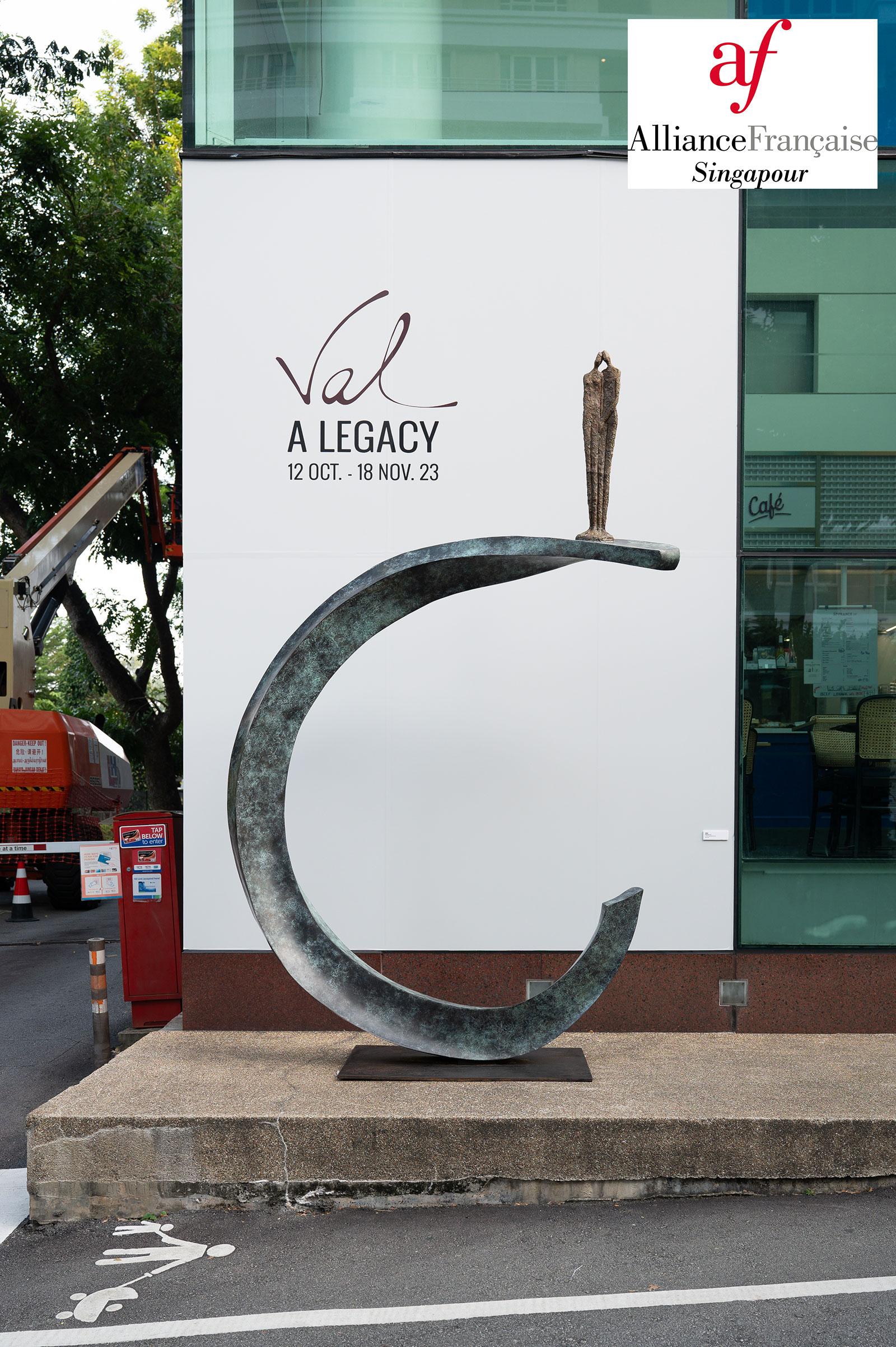 Val, a legacy at Alliance Française de Singapour & REDSEA Gallery in 2023